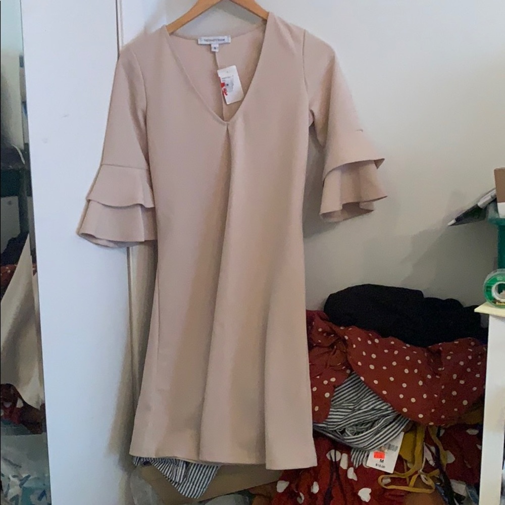 NWT the vanity room Nude dress